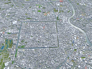 Chiang mai city thailand 40km 3D Model