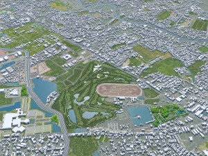Chiang mai city thailand 40km Modelo 3D