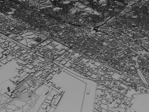 chiba city japan 40km Model 3D