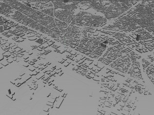 chiba city japan 40km Model 3D