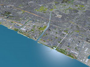 chiba city japan 40km Model 3D