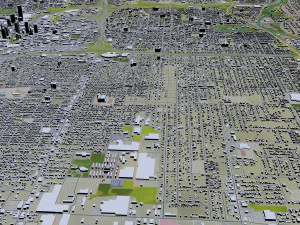 columbus city columbus oh usa 60km 3D Model