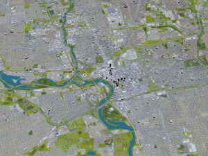 columbus city columbus oh usa 60km Modelo 3D