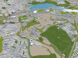 cork city ireland 30 km Modelo 3D