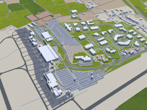 cork city ireland 30 km Modelo 3D