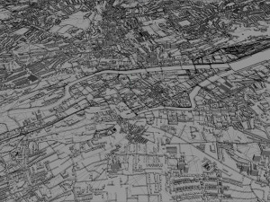 cork city ireland 30 km Modelo 3D