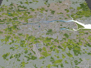 cork city ireland 30 km Modelo 3D