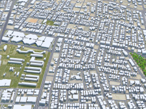 Dammam city saudi arabia 70km Modèle 3D