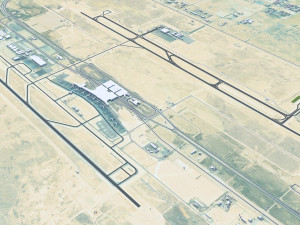 Dammam city saudi arabia 70km Modèle 3D