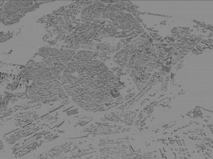 dar es salaam city tanzania 70km Modello 3D