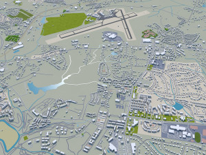 athen city georgia 40 km Modello 3D