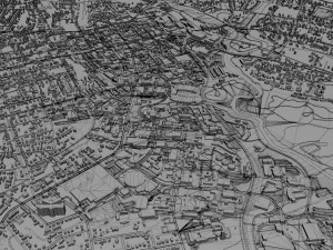 athen city georgia 40 km Modello 3D