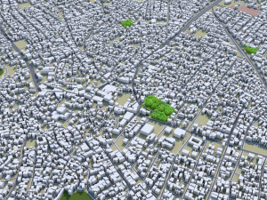 darbandikhan and halabja city iraq 55km Modello 3D