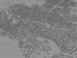 darbandikhan and halabja city iraq 55km Modello 3D