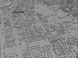 darmstadt city germany 30km 3D Модель