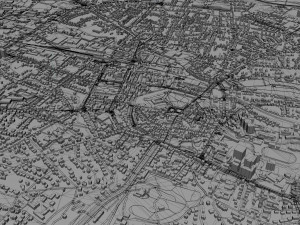 detmold city germany 40km Modelo 3D