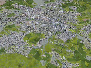 detmold city germany 40km Modelo 3D