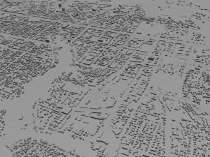 dnipro city ukraine 60km 3D Model