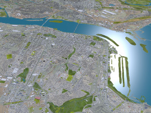 dnipro city ukraine 60km 3D Model