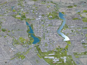 donetsk city ukraine 40km 3D Модель