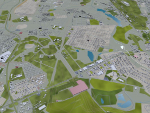 donetsk city ukraine 40km 3D Модель