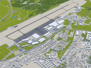 dresden city germany 40km 3D 模型