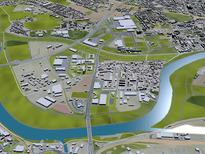 dresden city germany 40km 3D 模型