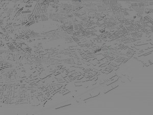dundee city scotland uk 60km 3D Model