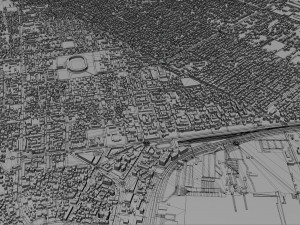 durres city albania 30km 3D Модель