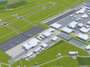 eindhoven city netherlands 30km Modelo 3D