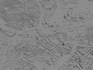 eindhoven city netherlands 30km 3D Model