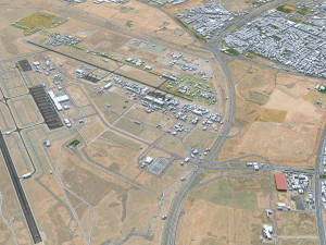 Erbil city iraq 30km 3D Model