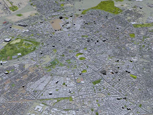 Erbil city iraq 30km 3D Model