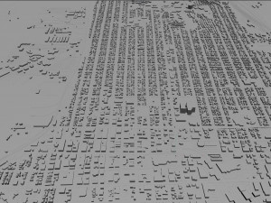 everett washington city usa 50km 3D 模型
