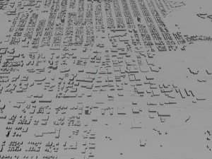 fargo city north dakota 40km 3D 模型