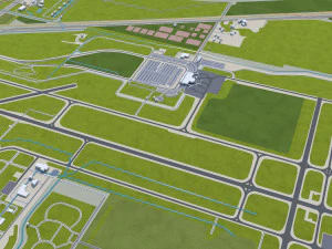 fargo city north dakota 40km 3D Model