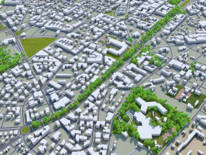fes city morocco 40km 3D Model