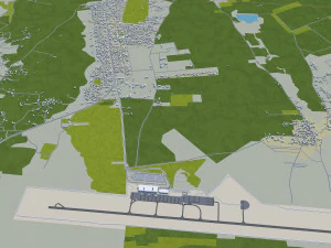 fes city morocco 40km 3D Model
