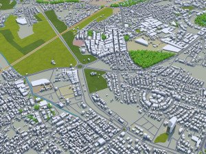 fes city morocco 40km 3D-Modell