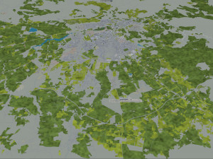 fes city morocco 40km 3D-Modell