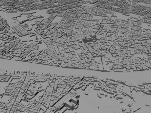 florence city italy 50km 3D Model