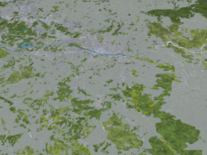 florence city italy 50km 3D Model