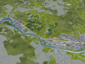 florence city italy 50km 3D Model