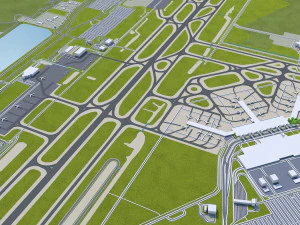 fort myers city florida 30km 3D Model
