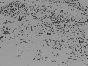 Fujairah city uae 20km 3D Модель