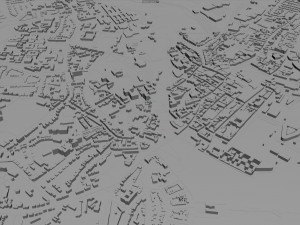 galway city republic of ireland 20km 3D Model