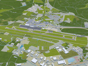 gdansk city poland 60km 3D Модель