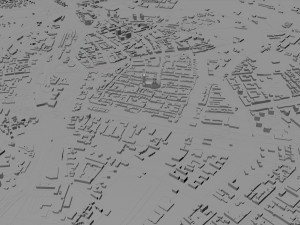 gdansk city poland 60km 3D Модель
