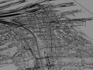 gdynia city poland 40km 3D Model