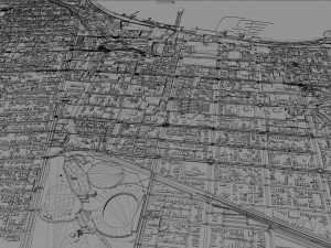 geelong city australia 30km Modelo 3D